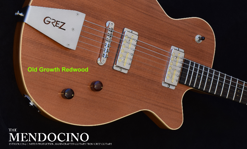 Old Growth Sinker Redwood Guitar