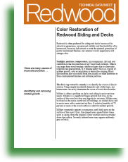 How to Restore Redwood's Color