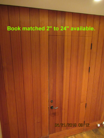Book matched available 2