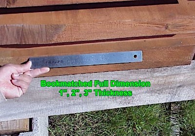 Bookmatched Full Dimension 1