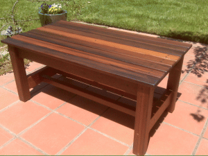 Slatted Bench