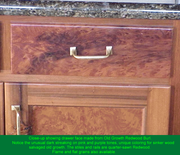 Old grow Redwood Burl